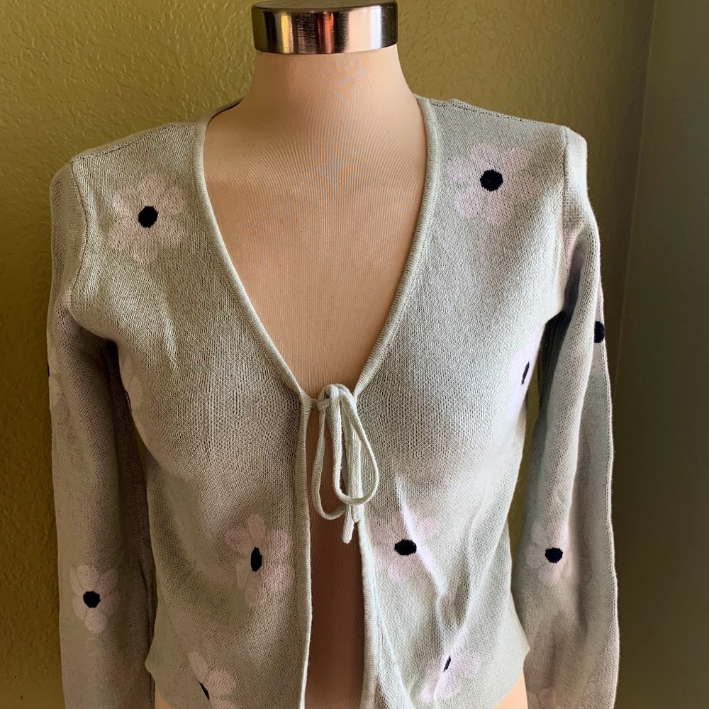 nikka k tie String Cardigan